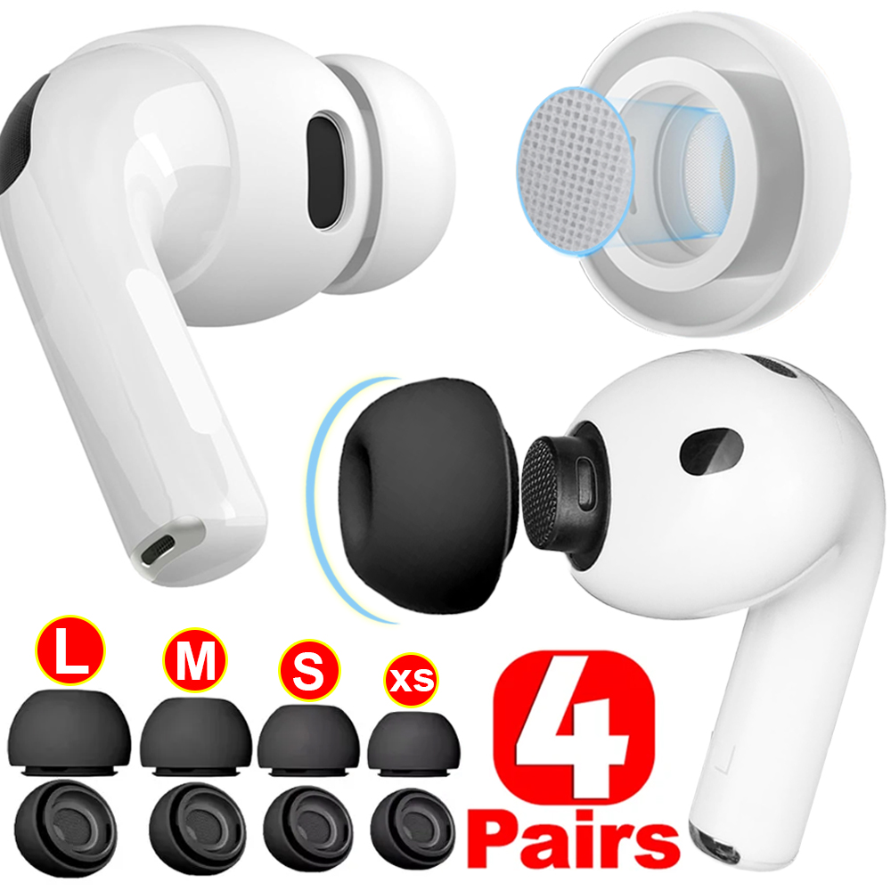 Portable Wifi Hotspot - 4/1Pairs سيليكون الأذن تلميح واقية سماعات