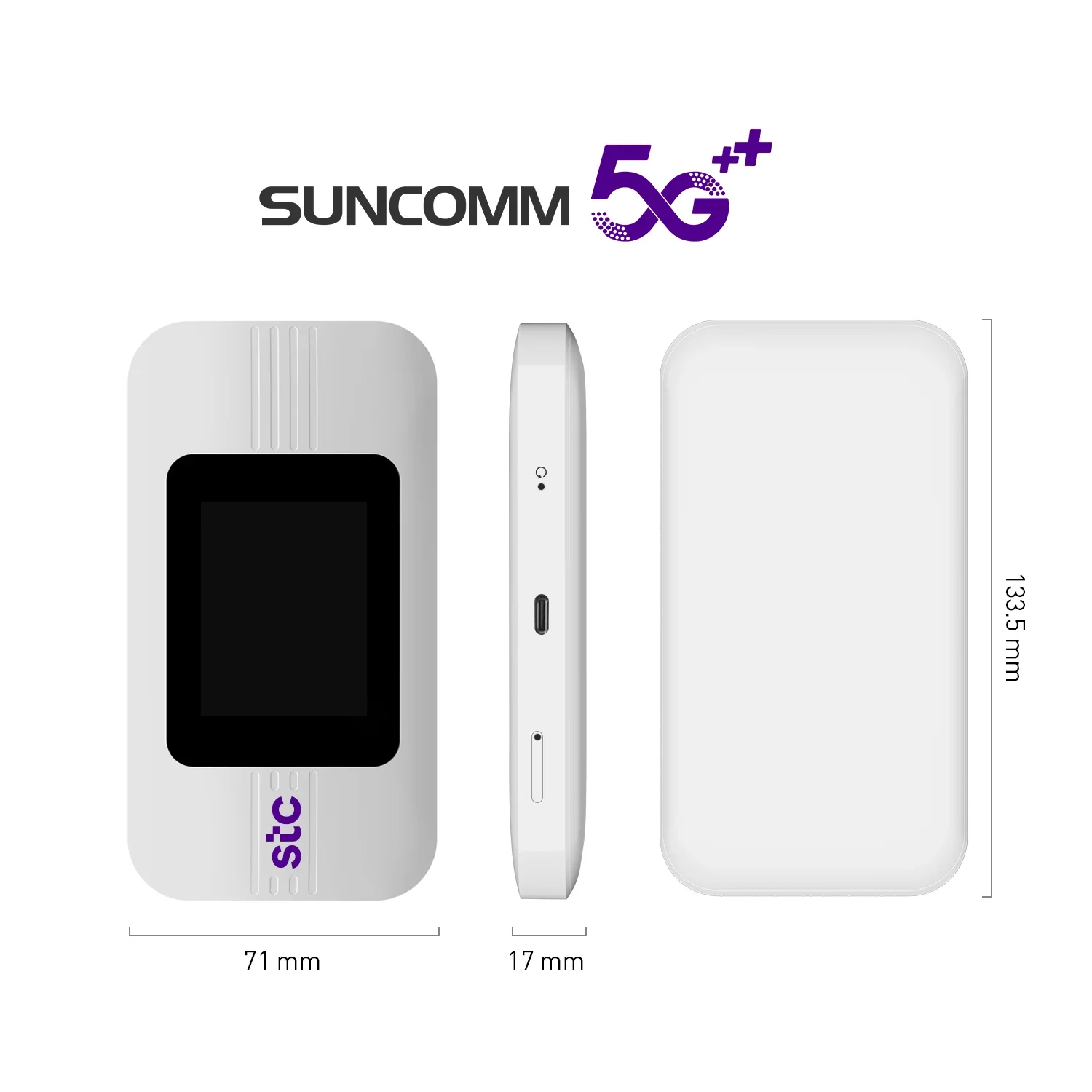 Portable Wifi Hotspot - 2025SUNCOMM جيب محمول 5G MiFis X65