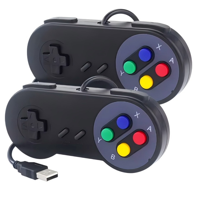 وحدتان من أجهزة التحكم بالألعا - مراجعة Retro Game Controller Usb وسعره