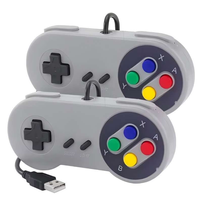 وحدتان من أجهزة التحكم بالألعا - مراجعة Retro Game Controller Usb وسعره