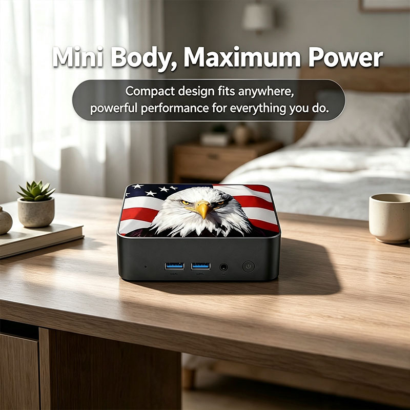 كمبيوتر صغير مدمج Intel Core i - مراجعة Mini Pc Windows وسعره