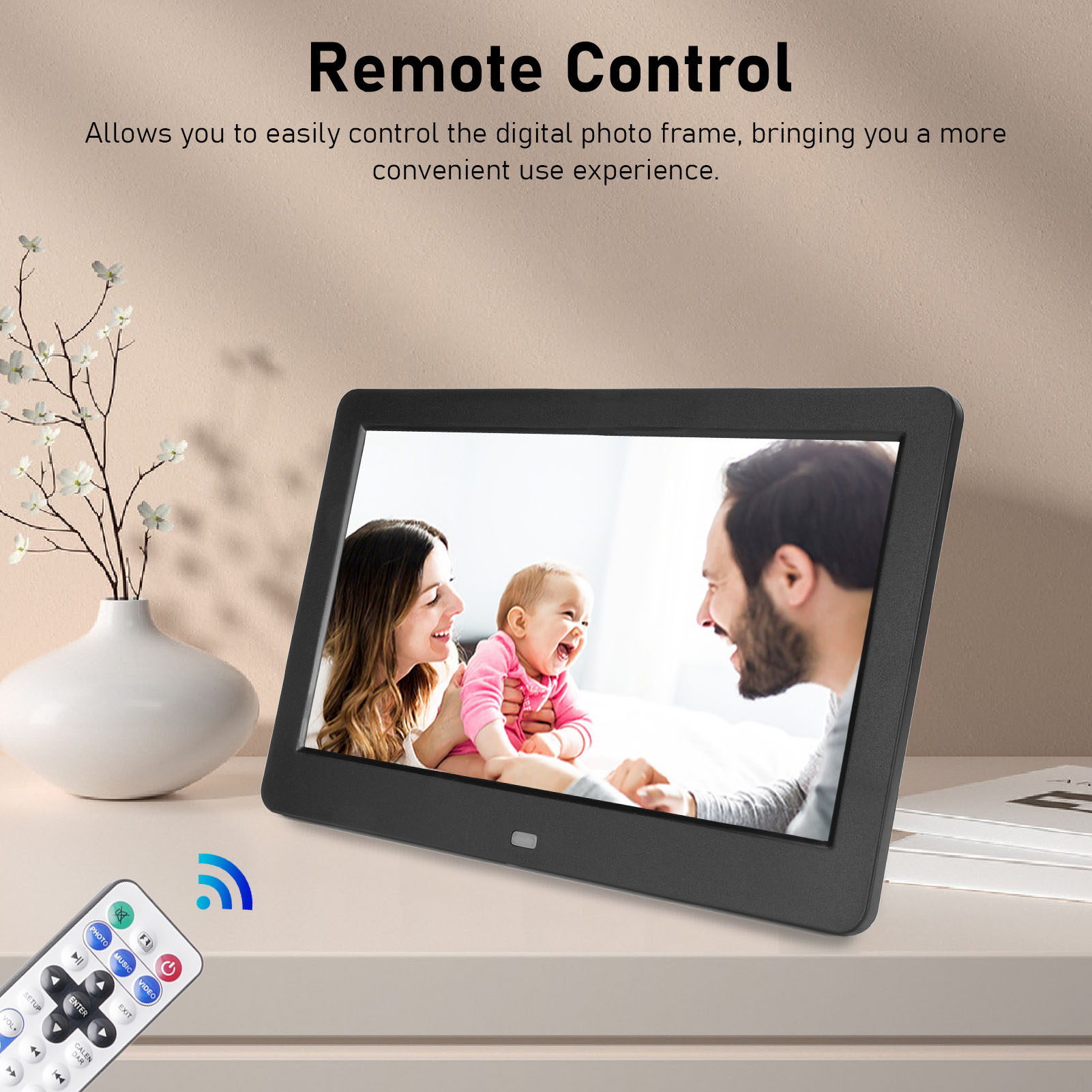 إطار صور رقمي مكبر صوت ستيريو  - مراجعة Digital Photo Frame Wifi وسعره