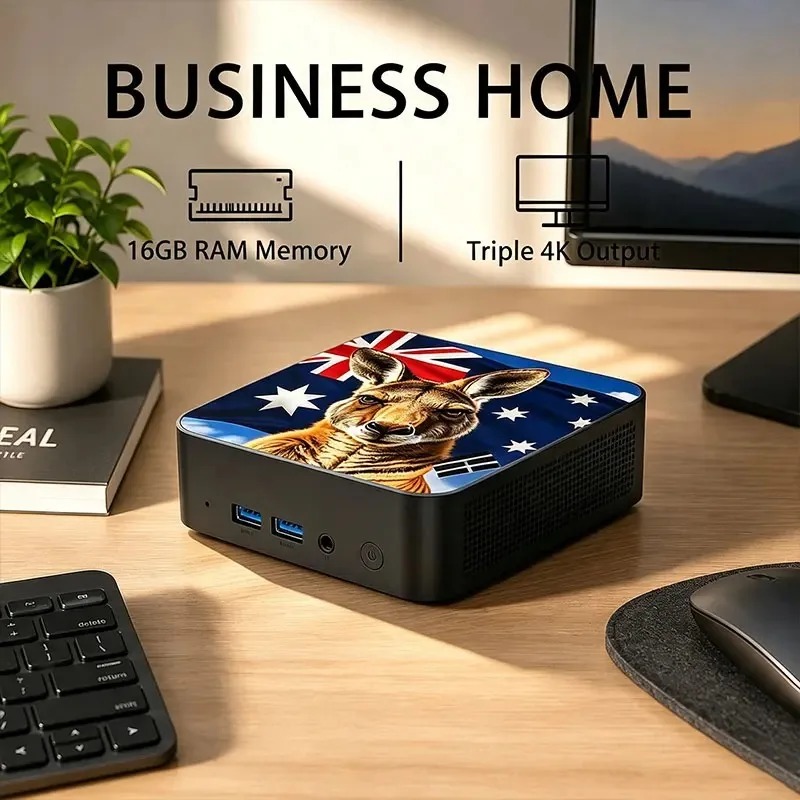 كمبيوتر صغير جديد وقوي بمعالج  - مراجعة Mini Pc Windows وسعره