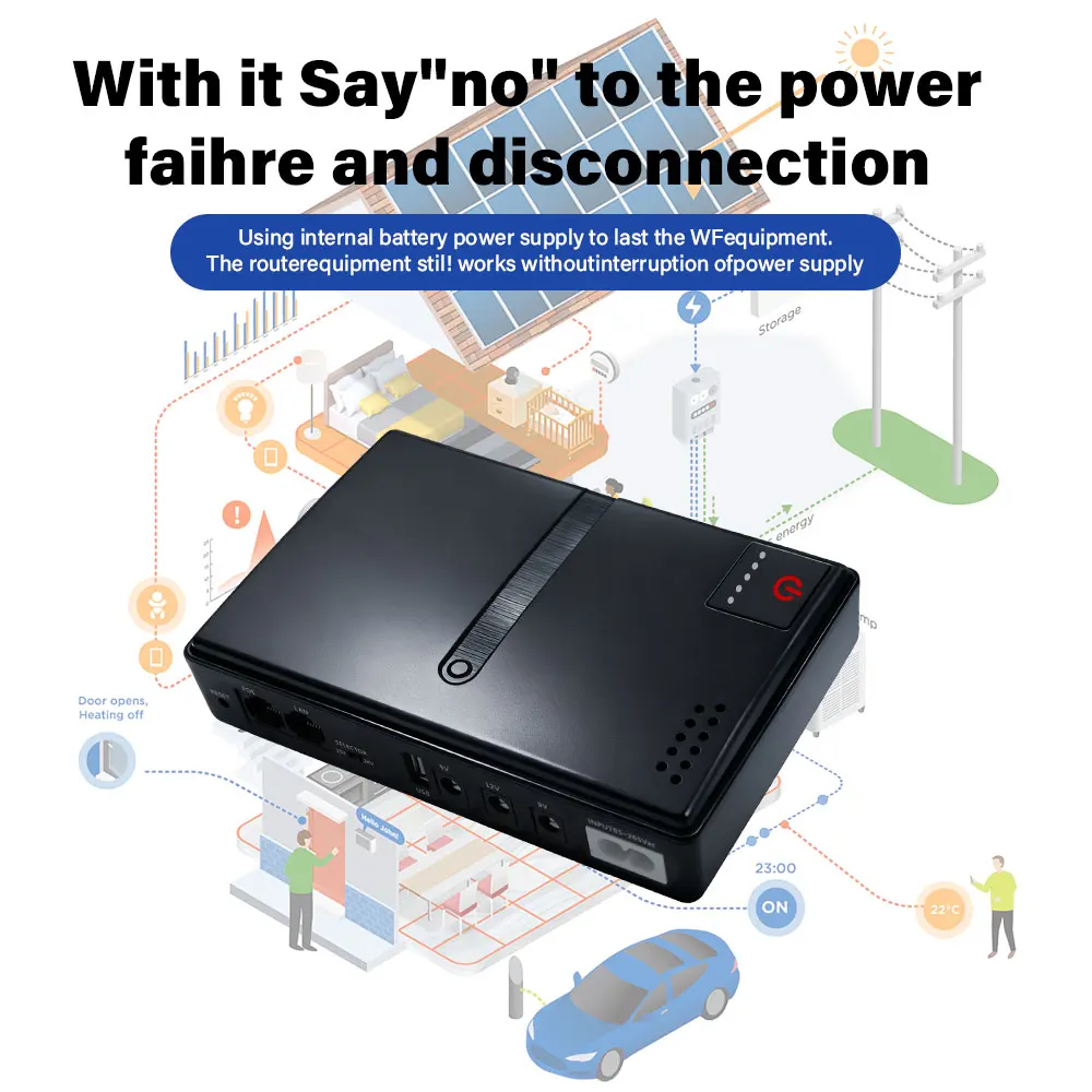 محول طاقة احتياطي محمول صغير م - مراجعة Portable Wifi Hotspot وسعره