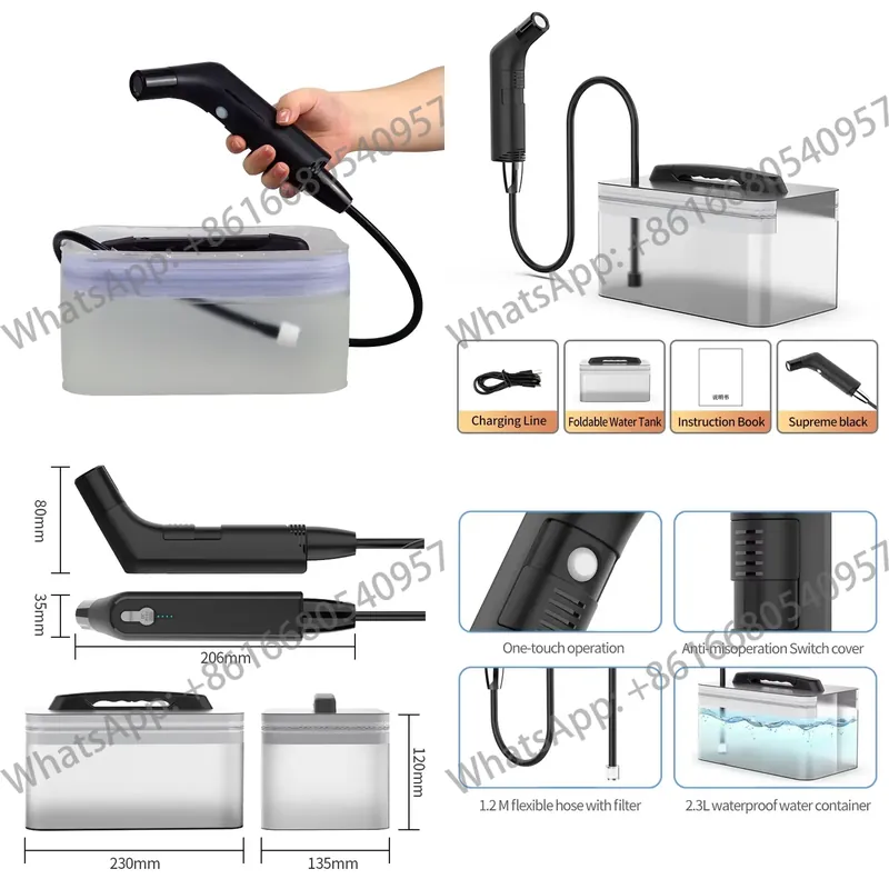 جهاز حمام محمول للرش بالماء مع - مراجعة Electric Gadget وسعره
