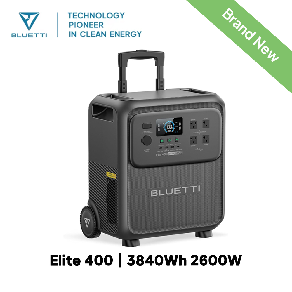 محطة طاقة شمسية BLUETTI Elite  - مراجعة Solar Powered Charger وسعره