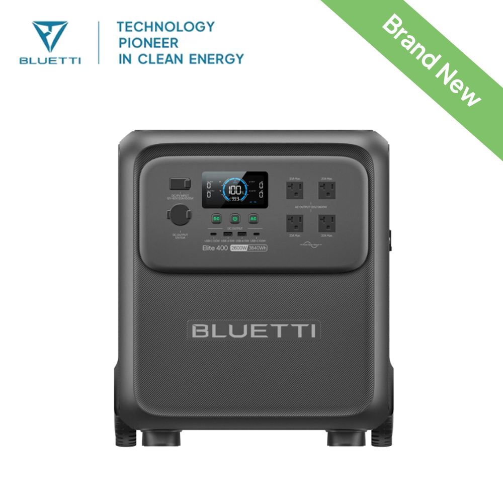 محطة طاقة شمسية BLUETTI Elite  - مراجعة Solar Powered Charger وسعره