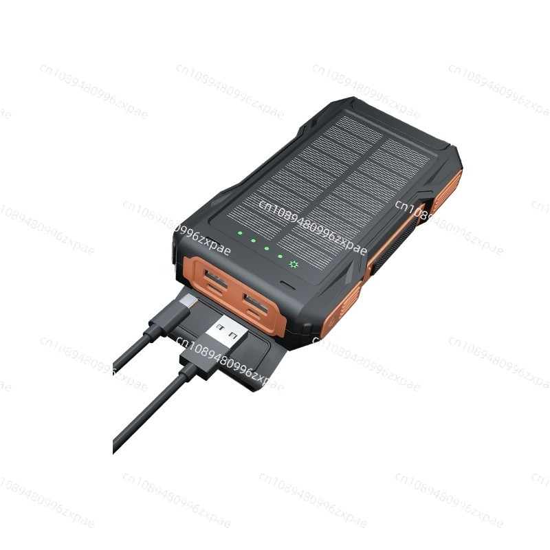 بنك طاقة يعمل بالطاقة الشمسية  - مراجعة Solar Powered Charger وسعره