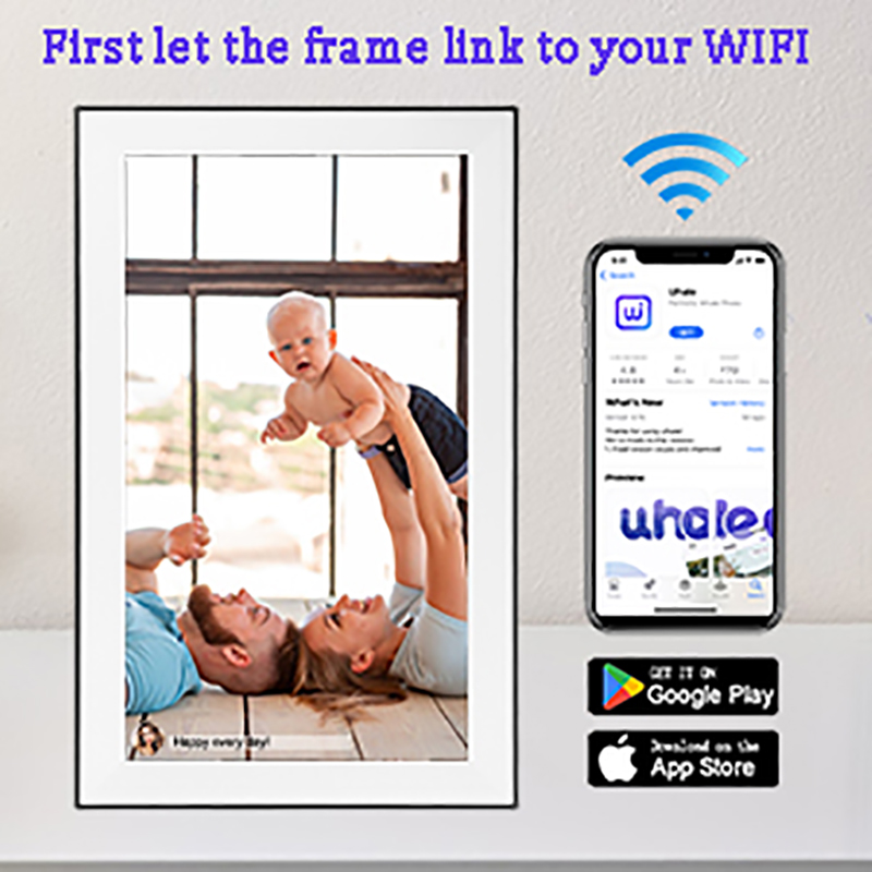 إطار صور رقمي 15.6 بوصة مدمج ب - مراجعة Digital Photo Frame Wifi وسعره