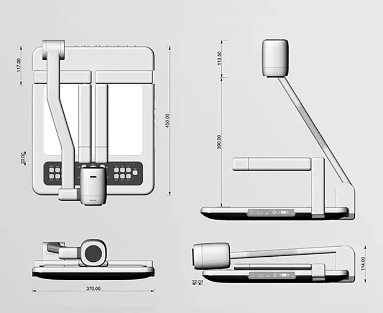 كاميرا وثائق إلكترونية جديدة م - مراجعة Document Camera Visualizer وسعره