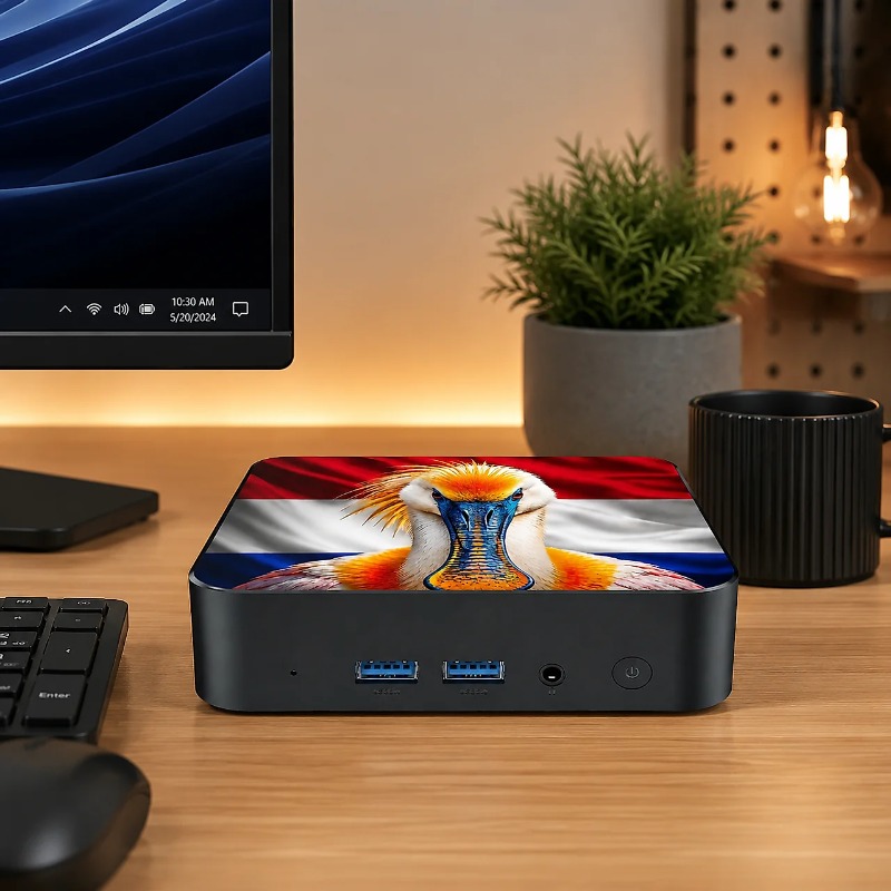 جهاز كمبيوتر مكتبي صغير للألعا - مراجعة Mini Pc Windows وسعره
