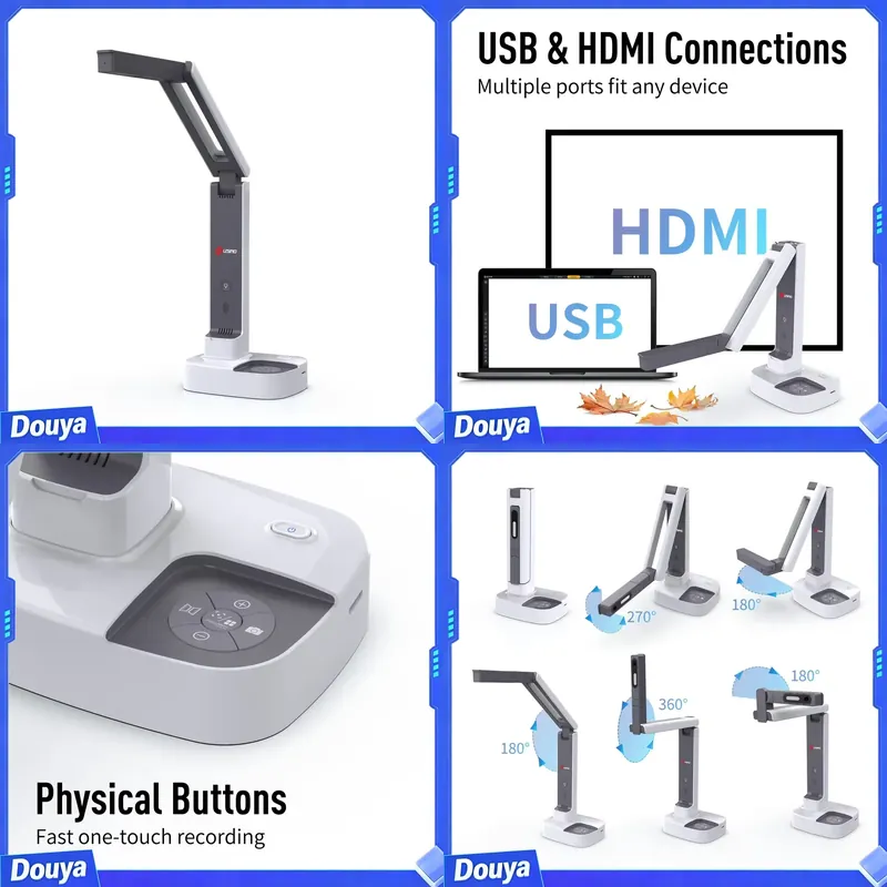 كاميرا وثائق وويب كام فير 2 في - مراجعة Document Camera Visualizer وسعره