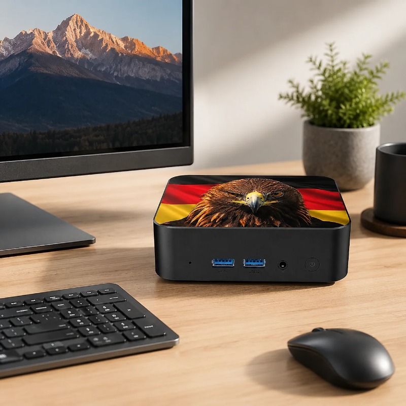 كمبيوتر مكتبي صغير للألعاب Int - مراجعة Mini Pc Windows وسعره