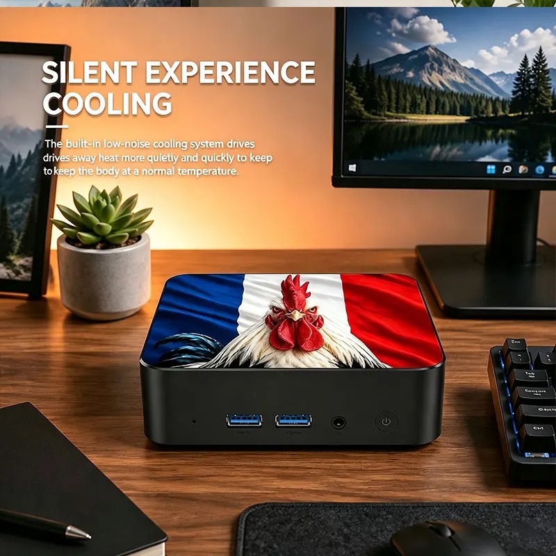 كمبيوتر مكتبي صغير للألعاب Int - مراجعة Mini Pc Windows وسعره