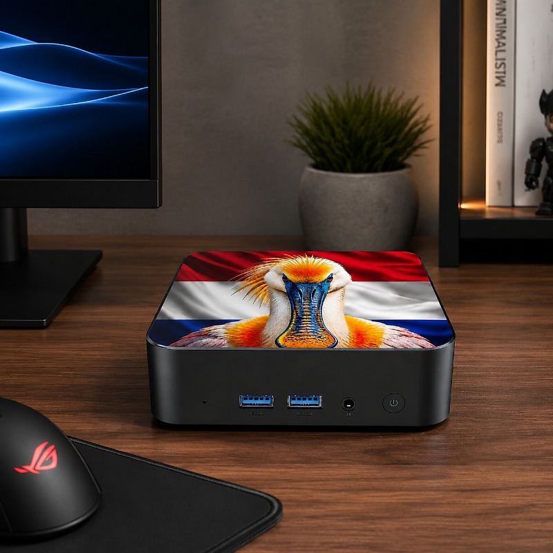 كمبيوتر صغير جديد بمعالج إنتل  - مراجعة Mini Pc Windows وسعره